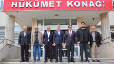 AK Parti Aksaray Milletvekili Hüseyin Altınsoy, Ortaköy Kaymakamı Ahmet Kartepe’yi