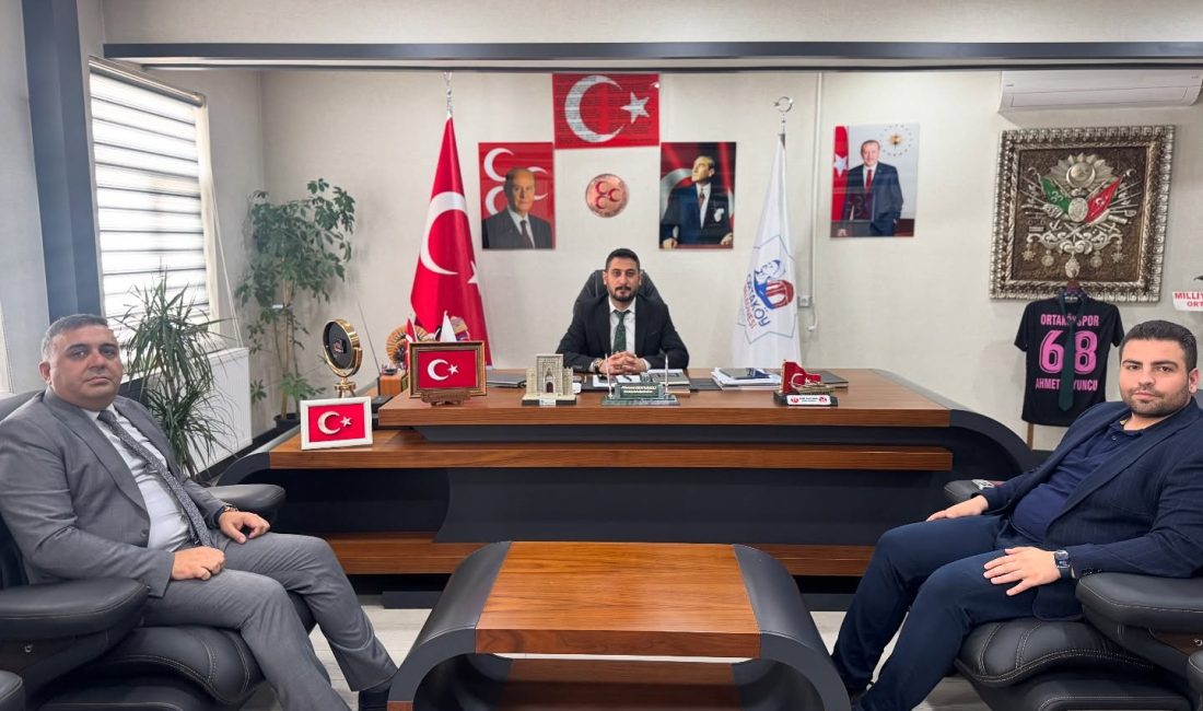 Ortaköy Belediye Başkanı Ahmet Koyuncu'yu Sanayi ve Teknoloji İl Müdürü