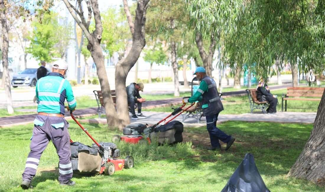 Aksaray Belediyesi, şehirdeki parkları
