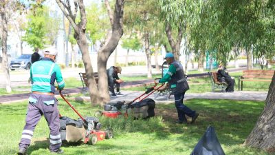 Aksaray Belediyesi, şehirdeki parkları daha kullanışlı hale getirmek için önemli