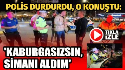 Aksaray'da yolda zikzak çizerek trafiği tehlikeye düşürdüğü iddiasıyla polis ekiplerince