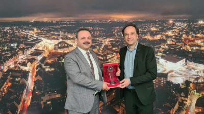 Aksaray Üniversitesi Rektörü Prof. Dr. Alpay Arıbaş başkanlığındaki akademik heyet,