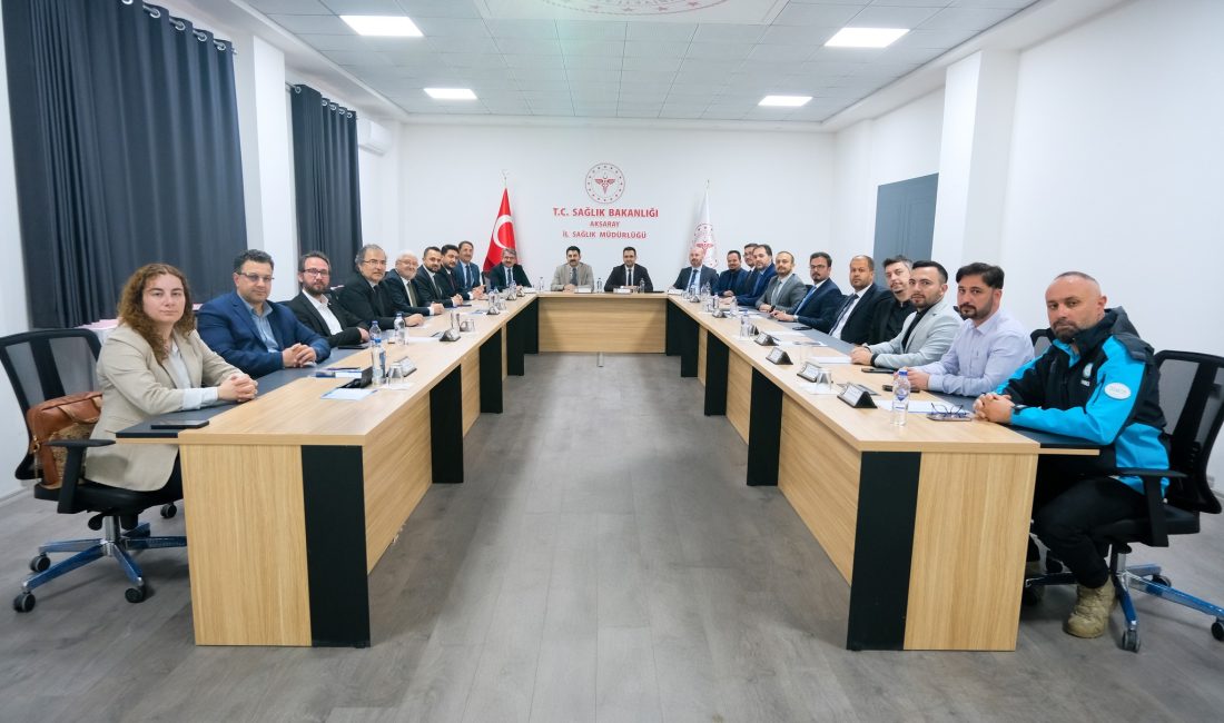 Bölge Acil Sağlık Hizmetleri Koordinasyon Komisyonu (ASKOM) Toplantısı, Aksaray İl