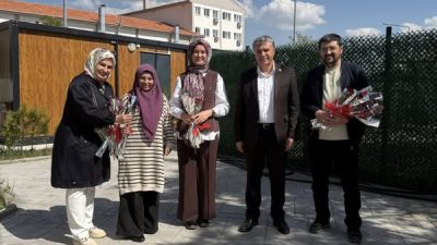 Sağlık-Sen Aksaray Şube Başkanı Rıfat Kaya ve yönetimi, Aile ve