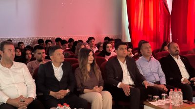 Güzelyurt Kaymakamı Muammer Yetiş ve İlçe Milli Eğitim Müdürü Osman