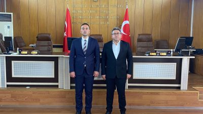 Sultanhanı Kaymakamı Bilal Göksun, Aksaray İl Genel Meclis Başkanı Latif