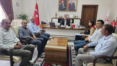 Sultanhanı Kaymakamı Bilal Göksun başkanlığında, İlçe Tarım ve Orman Müdürü