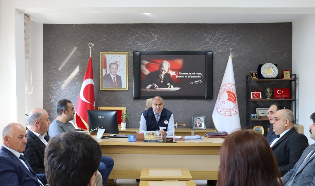Aksaray Tarım ve Orman İl Müdürlüğü’nün haftalık olağan toplantısı, İl