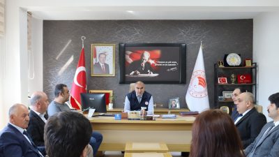 Aksaray Tarım ve Orman İl Müdürlüğü’nün haftalık olağan toplantısı, İl