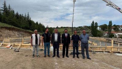 Ağaçören Belediye Başkanı Kemal Salman’ın öncülüğünde ilçeye kazandırılacak olan Hayvan