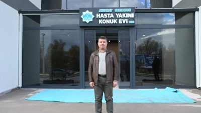 Belediye Başkanı Dr. Evren Dinçer’in seçim vaadlerinden olan Hasta Yakını