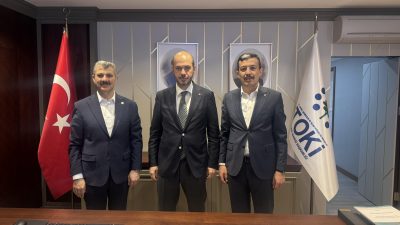 AK Parti Aksaray Milletvekili Hüseyin Altınsoy ve İl Başkanı Hamza