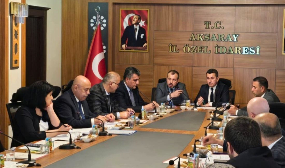 Aksaray’da su kaynaklarının korunması ve etkin yönetimi amacıyla düzenlenen İl
