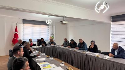 Ağaçören Belediye Başkanı Kemal Salman başkanlığında Mayıs ayı belediye meclis