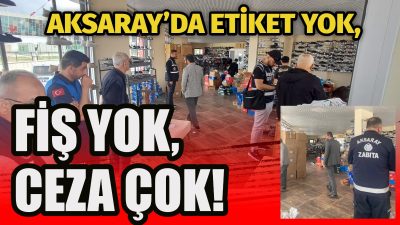 Kurban Bayramı öncesinde artan alışveriş hareketliliği, Aksaray’da sıkı denetimleri beraberinde
