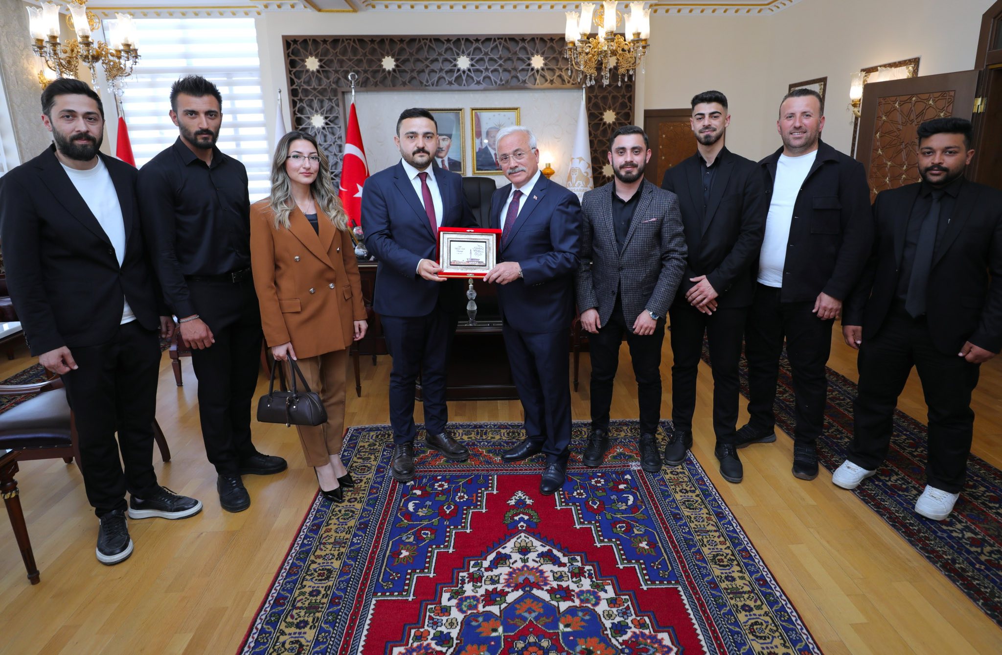 Gençlik Vakfı’ndan Aksaray Valisi’ne nezaket ziyareti