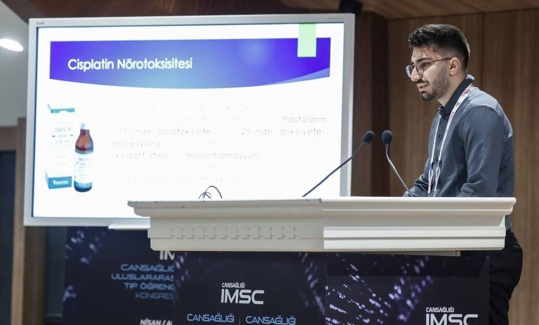 Aksaray Üniversitesi Tıp Fakültesi Dönem 3 öğrencisi Yücel Can Bala,