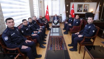 Aksaray Valisi Mehmet Ali Kumbuzoğlu, İl Emniyet Müdürü Bekir Demir