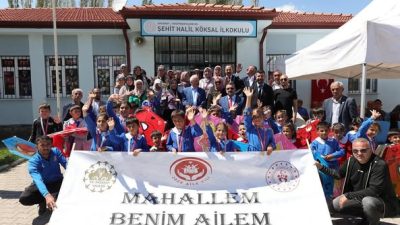 Aksaray Valisi Mehmet Ali Kumbuzoğlu, “Mahallem Benim Ailem” projesi kapsamında