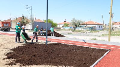 Aksaray Belediyesi, Yavuz Sultan Selim Mahallesi’nde yeni bir park alanı