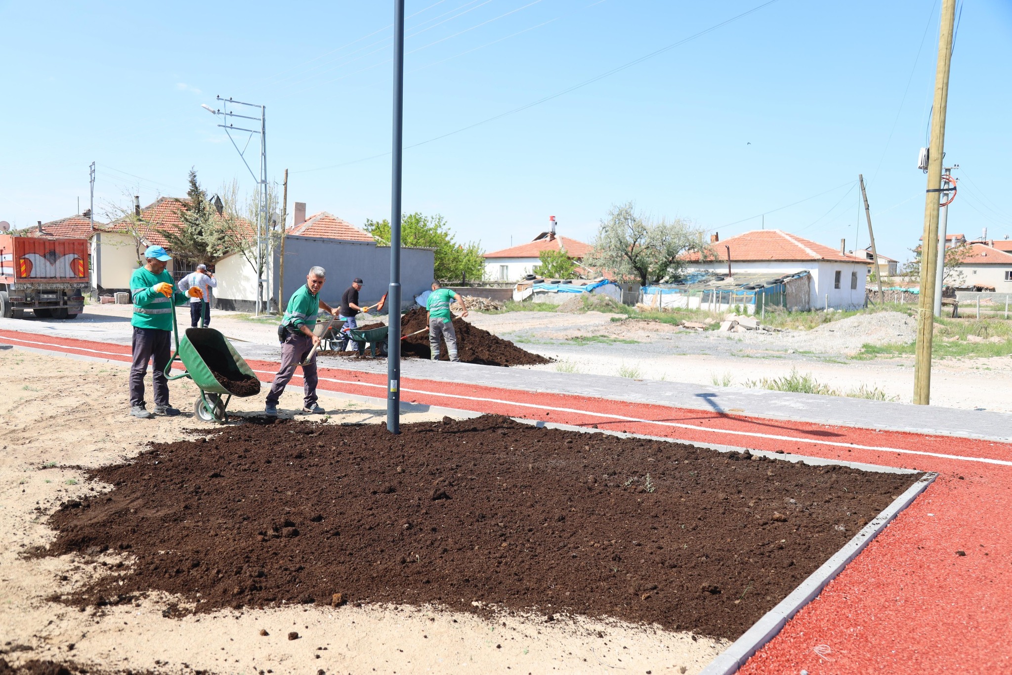 Aksaray Belediyesi, Yavuz Sultan Selim Mahallesi’nde yeni bir park alanı