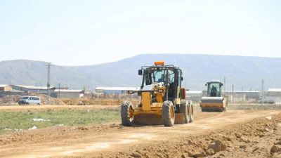 Aksaray Belediyesi, Mehmet Akif Ersoy Mahallesi’nde yeni yol açımı ve