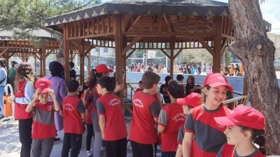 Aksaray Gençlik Merkezi, Geleneksel Çocuk Oyunları Şenliği kapsamında Kılıçaslan İlköğretim