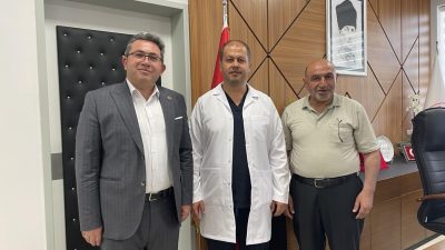 Aksaray Üniversitesi Eğitim ve Araştırma Hastanesi’nde gerçekleştirilen görev değişimi sonrası