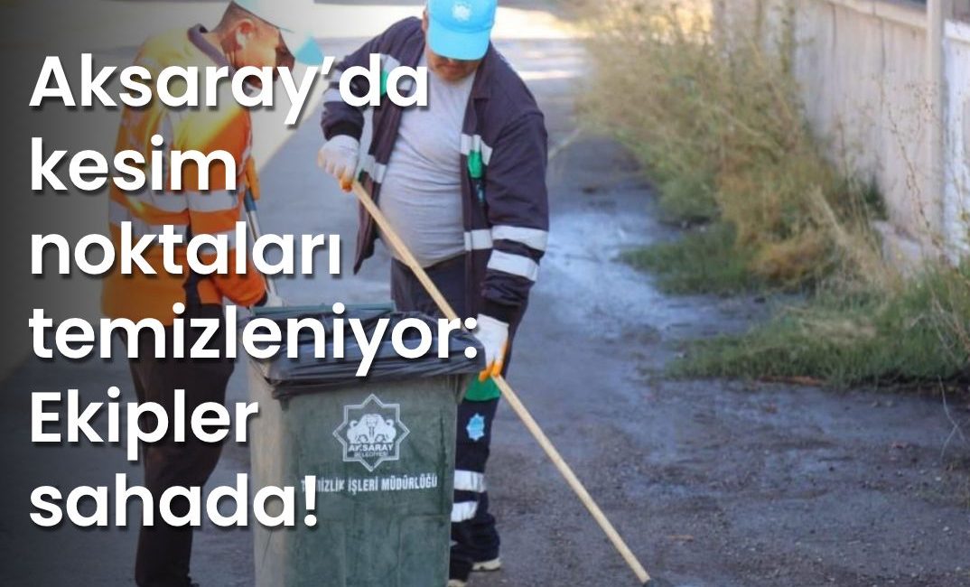 Belediye ekipleri, kurban kesim alanlarında temizlik ve dezenfekte çalışmalarıyla çevre
