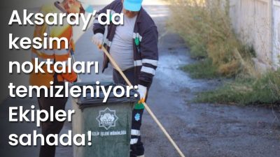 Belediye ekipleri, kurban kesim alanlarında temizlik ve dezenfekte çalışmalarıyla çevre