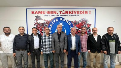 Ali Toprak, Kamu-Sen Aksaray il temsilcisi oldu