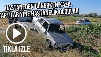 Aksaray’da hastane dönüşü köylerine gitmekte olan bir aile, Yeşilova yolu