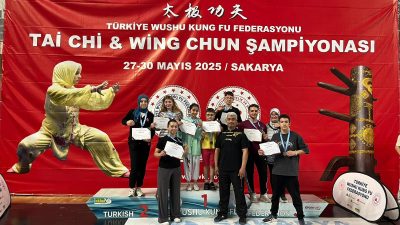 27-30 Mayıs tarihlerinde Sakarya’da düzenlenen Türkiye Wushu Kung Fu Şampiyonası’nda