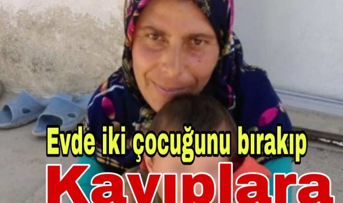 Aksaray’da iki çocuğunu evde