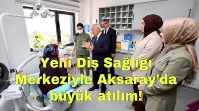 Vali Kumbuzoğlu, %56 kapasite artışıyla dikkat çeken Ağız ve Diş