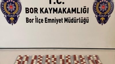 Niğde'de Emniyet Müdürlüğünün düzenlediği uyuşturucu operasyonlarında gözaltına alınan 5 şüpheliden