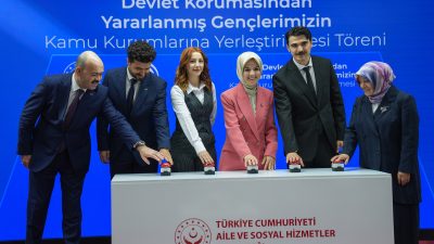 Aile ve Sosyal Hizmetler Bakanı Mahinur Özdemir Göktaş, devlet korumasından