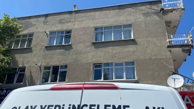 Kayseri'nin Kocasinan ilçesinde yaşanan olayda birinci kattaki pencereden düşen 6