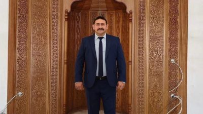 Hatay’a düğün için giden Aksaraylı iş insanı Arif Katı, serinlemek