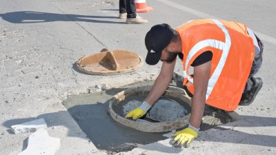 Aksaray Belediyesi ekipleri şehir içerisindeki ulaşımı daha konforlu ve güvenli