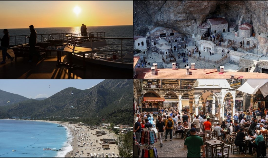 Kültür ve Turizm Bakanlığının açıkladığı verilere göre, Türkiye'ye 10 milyon