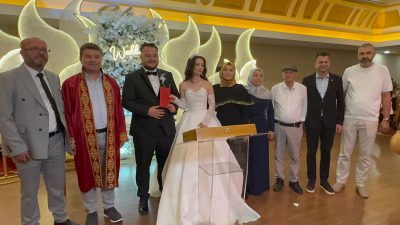 Furkan ve Yağmur çifti hayatını birleştirdiler! Gazeteci Furkan Karatay hayatını