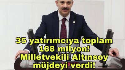 Tarım ve Orman Bakanlığı, Aksaray’daki 35 yatırımcıya toplam 168 milyon