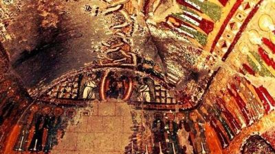 Aksaray’daki Ihlara Vadisi’nde bulunan Ağaçaltı Kilisesi, mimari yapısı ve 9-11.