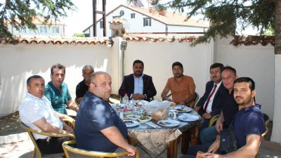 Ağaçören İlçe Milli Eğitim Müdürlüğü tarafından sene sonu yemek organizasyonu