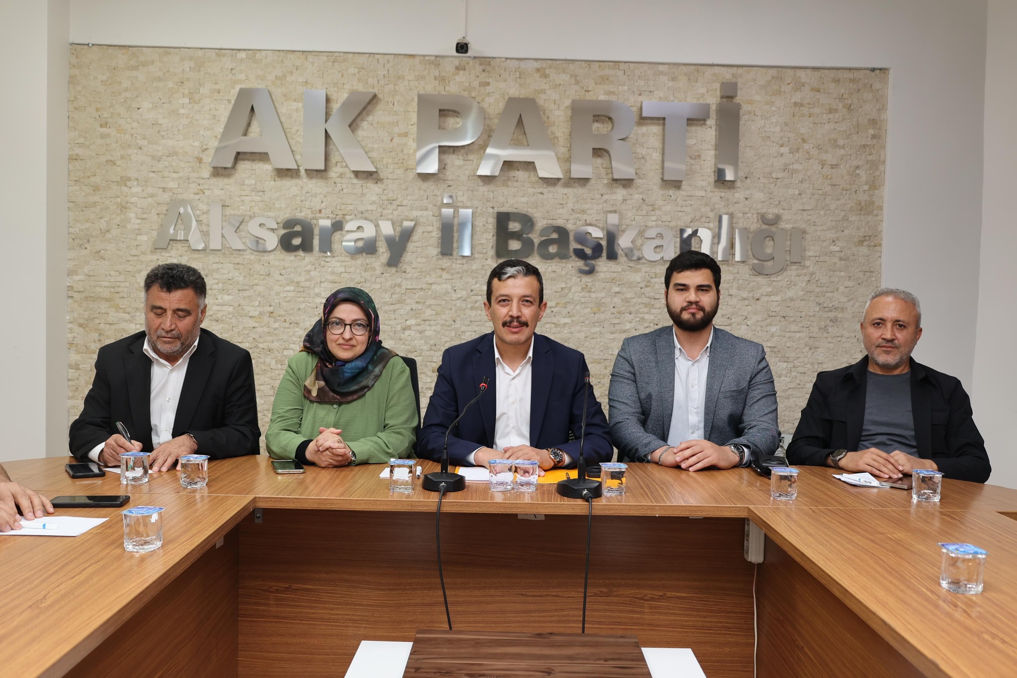 AK Parti Aksaray İl Başkanı Hamza Aktürk başkanlığında Haftalık Olağan