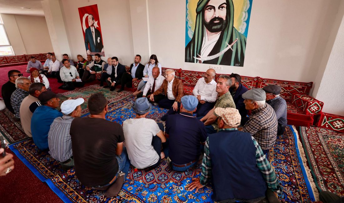 Aksaray Valisi Mehmet Ali Kumbuzoğlu, il genelinde sürdürülen Köy Ziyaretleri