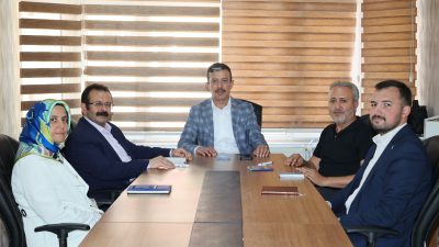 AK Parti Aksaray İl Başkanlığı’nda, İl Başkanı Hamza Aktürk’ün başkanlığında,