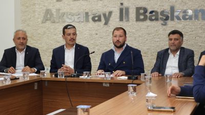 AK Parti Aksaray İl Başkanlığı, partinin geleceğe dönük plan ve