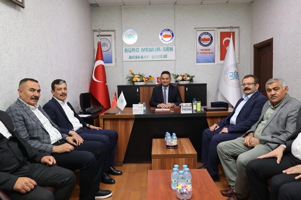 AK Parti Aksaray İl Başkanı Hamza Aktürk ve Merkez İlçe